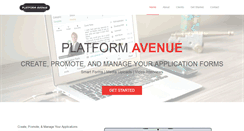 Desktop Screenshot of platformavenue.com