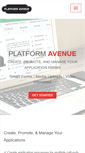 Mobile Screenshot of platformavenue.com